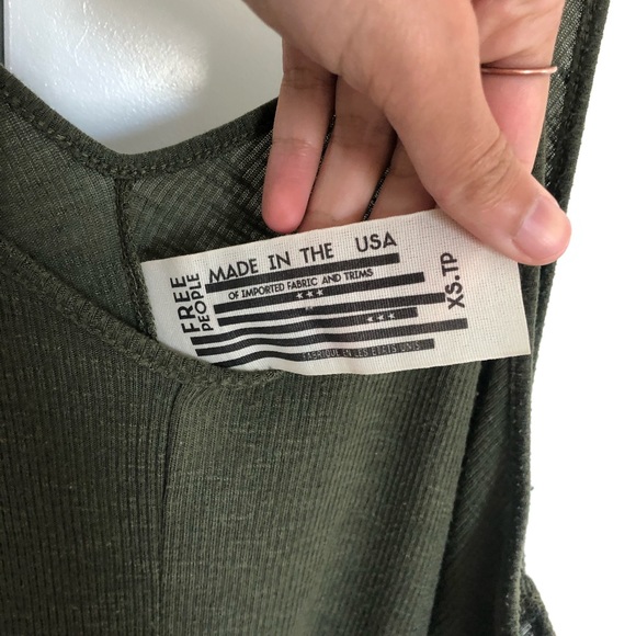 Free people romper / green - Picture 2 of 3